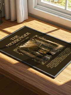 The Messenger Minimalist Book Poster by Daniel Silva – image 4
