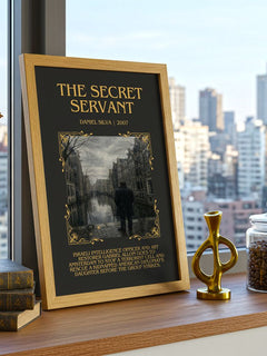 The Secret Servant Minimalist Book Poster by Daniel Silva – image 3