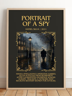 Portrait of a Spy Minimalist Book Poster by Daniel Silva – image 2