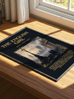 The English Girl Minimalist Book Poster by Daniel Silva – image 4