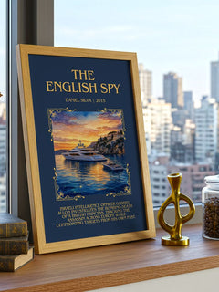 The English Spy Minimalist Book Poster by Daniel Silva – image 3