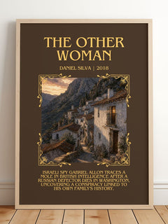 The Other Woman Minimalist Book Poster by Daniel Silva – image 2