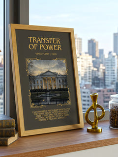 Transfer of Power Minimalist Book Poster by Vince Flynn – image 3