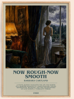 Now Rough-Now Smooth Bookish Wall Art by Barbara Cartland – image 1