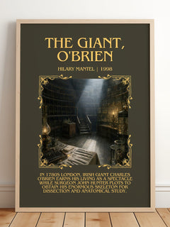 The Giant, O'Brien Minimalist Book Poster by Hilary Mantel – image 2