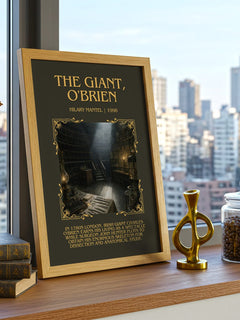 The Giant, O'Brien Minimalist Book Poster by Hilary Mantel – image 3