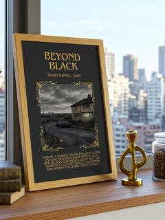 Beyond Black Minimalist Book Poster by Hilary Mantel – image 3
