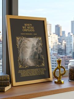 When We Were Orphans Minimalist Book Poster by Kazuo Ishiguro – image 3
