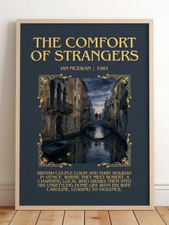 The Comfort of Strangers Minimalist Book Poster by Ian McEwan – image 2