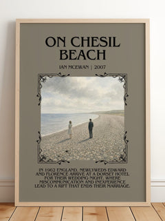 On Chesil Beach Minimalist Book Poster by Ian McEwan – image 2