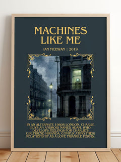 Machines Like Me Minimalist Book Poster by Ian McEwan – image 2