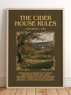 The Cider House Rules Minimalist Book Poster by John Irving – image 2