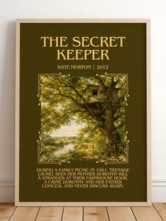 The Secret Keeper Minimalist Book Poster by Kate Morton – image 2