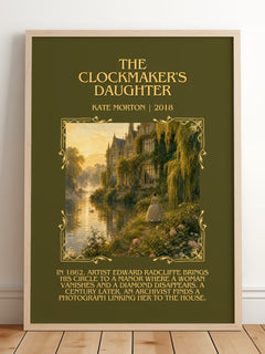 The Clockmaker's Daughter Minimalist Book Poster by Kate Morton – image 2