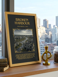 Broken Harbour Minimalist Book Poster by Tana French – image 3