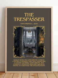 The Trespasser Minimalist Book Poster by Tana French – image 2