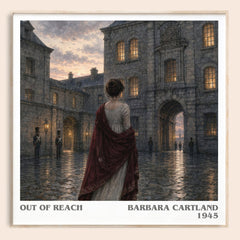 Out Of Reach Literary Art Print by Barbara Cartland – image 1