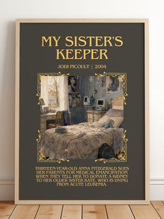 My Sister's Keeper Minimalist Book Poster by Jodi Picoult – image 2