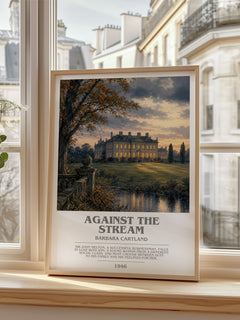 Against The Stream Bookish Wall Art by Barbara Cartland – image 2