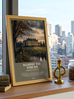 Against The Stream Bookish Wall Art by Barbara Cartland – image 3