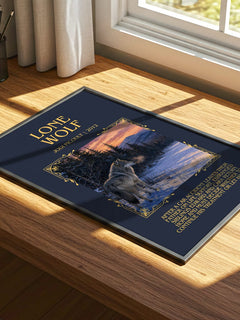 Lone Wolf Minimalist Book Poster by Jodi Picoult – image 4