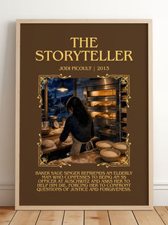 The Storyteller Minimalist Book Poster by Jodi Picoult – image 2