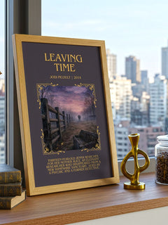Leaving Time Minimalist Book Poster by Jodi Picoult – image 3
