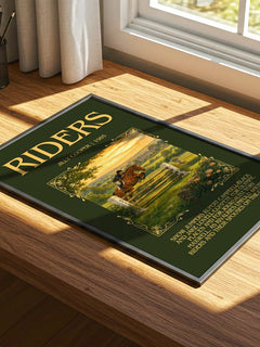 Riders Minimalist Book Poster by Jilly Cooper – image 4