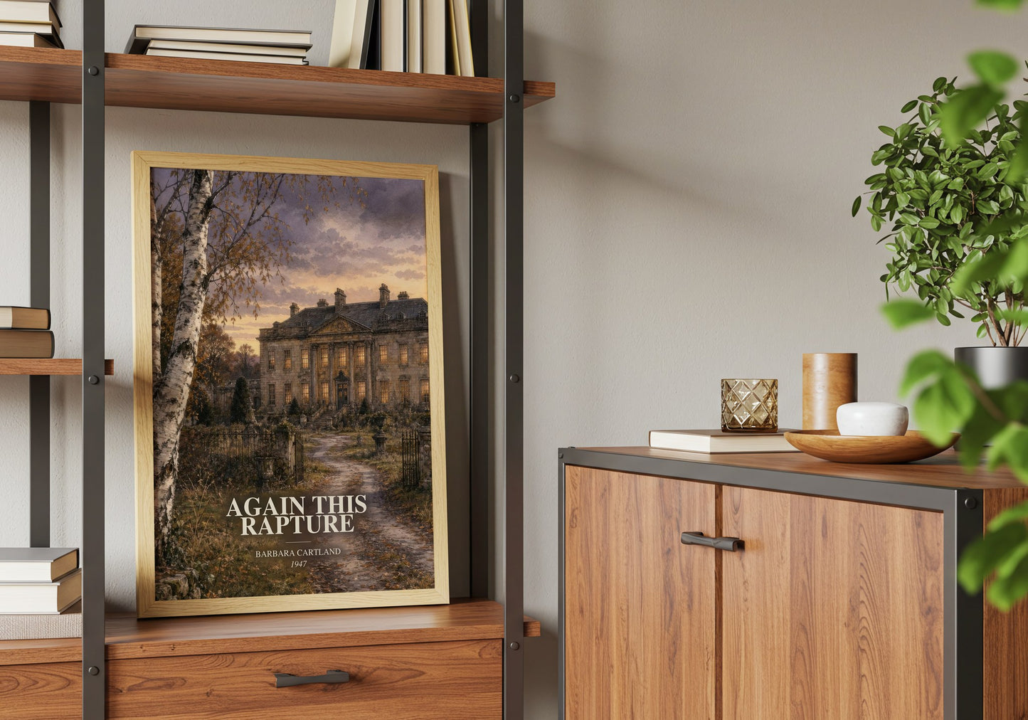 Again This Rapture book watercolour illustration paper finish options – matte satin gloss