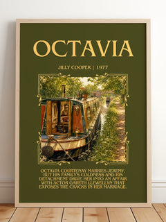 Octavia Minimalist Book Poster by Jilly Cooper – image 2