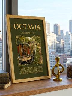 Octavia Minimalist Book Poster by Jilly Cooper – image 3