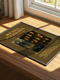 Wicked Pleasures Minimalist Book Poster by Penny Vincenzi – image 4