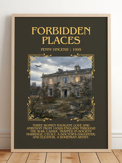 Forbidden Places Minimalist Book Poster by Penny Vincenzi – image 2
