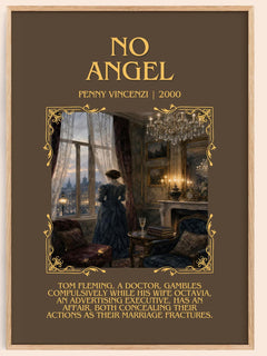 No Angel Minimalist Book Poster by Penny Vincenzi – image 1