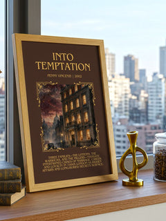 Into Temptation Minimalist Book Poster by Penny Vincenzi – image 3