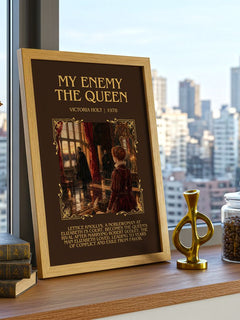 My Enemy the Queen Minimalist Book Poster by Victoria Holt – image 3