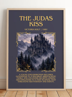 The Judas Kiss Minimalist Book Poster by Victoria Holt – image 2