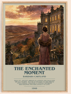 The Enchanted Moment Bookish Wall Art by Barbara Cartland – image 1