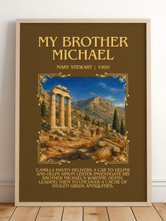 My Brother Michael Minimalist Book Poster by Mary Stewart – image 2