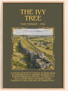 The Ivy Tree Minimalist Book Poster by Mary Stewart – image 1
