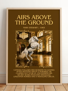 Airs Above the Ground Minimalist Book Poster by Mary Stewart – image 2
