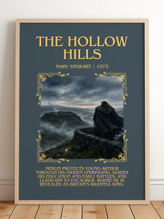 The Hollow Hills Minimalist Book Poster by Mary Stewart – image 2