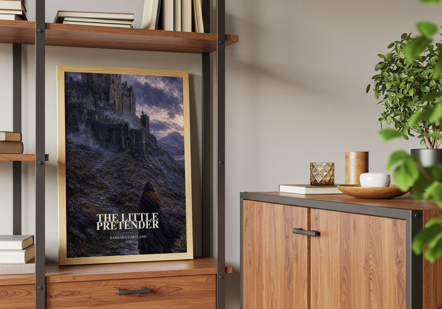 The Little Pretender book watercolour illustration paper finish options – matte satin gloss