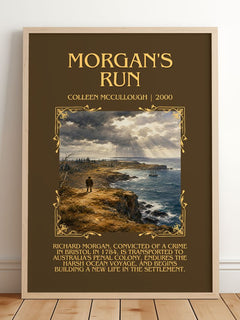 Morgan's Run Minimalist Book Poster by Colleen McCullough – image 2
