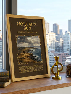 Morgan's Run Minimalist Book Poster by Colleen McCullough – image 3