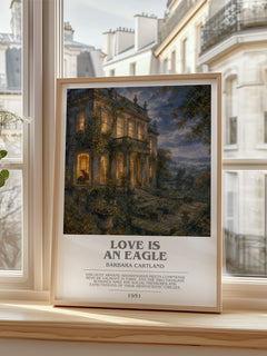 Love Is An Eagle Bookish Wall Art by Barbara Cartland – image 2
