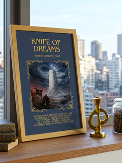 Knife of Dreams Minimalist Book Poster by Robert Jordan – image 3