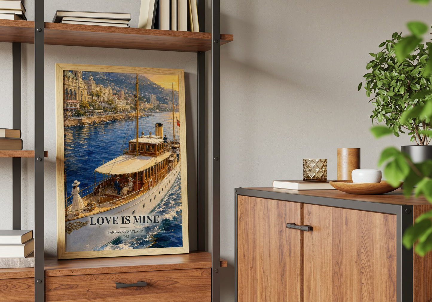 Love Is Mine book watercolour illustration paper finish options – matte satin gloss