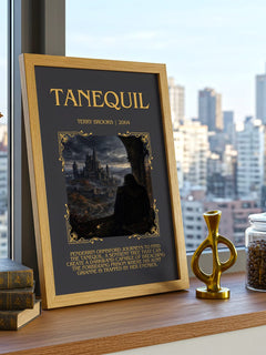 Tanequil Minimalist Book Poster by Terry Brooks – image 3