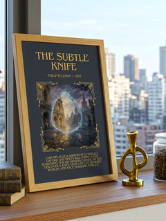 The Subtle Knife Minimalist Book Poster by Philip Pullman – image 3